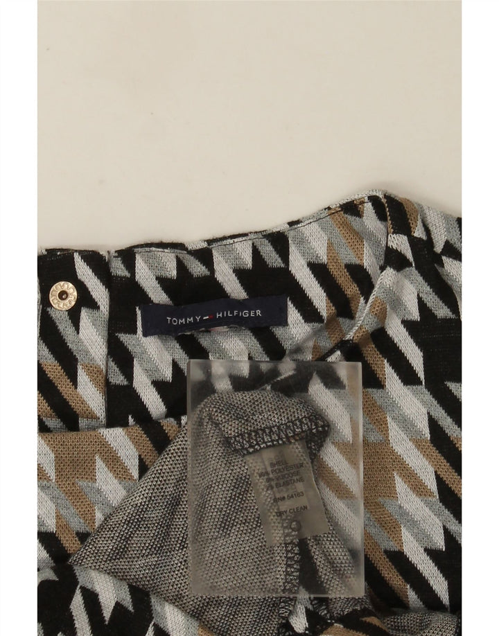 Tommy Hilfiger Robe droite pour femme UK 12 Pied-de-poule multicolore moyen