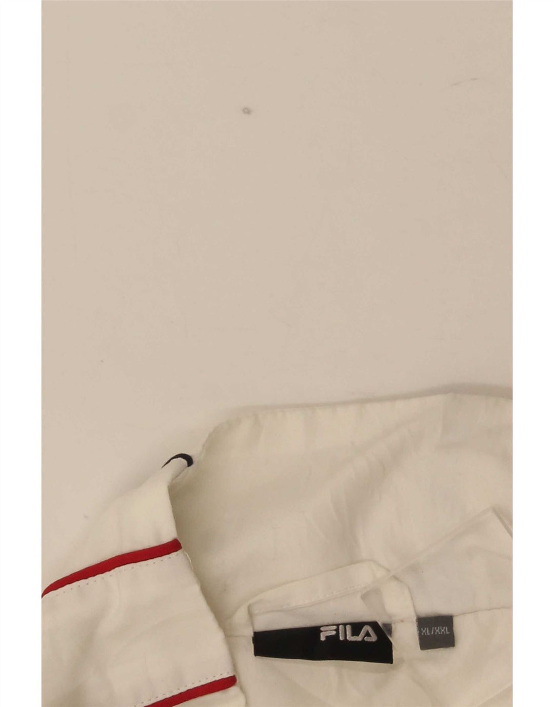 Fila Veste de survêtement pour homme XL Blanc Polyester
