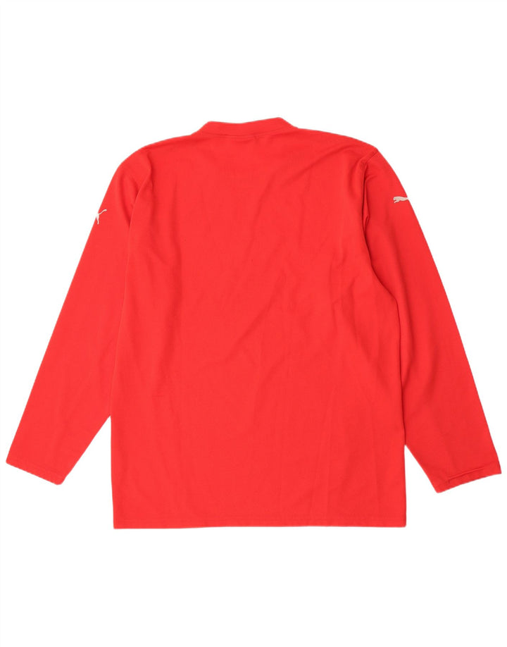 Puma Haut à Manches Longues XL Homme Rouge Colourblock