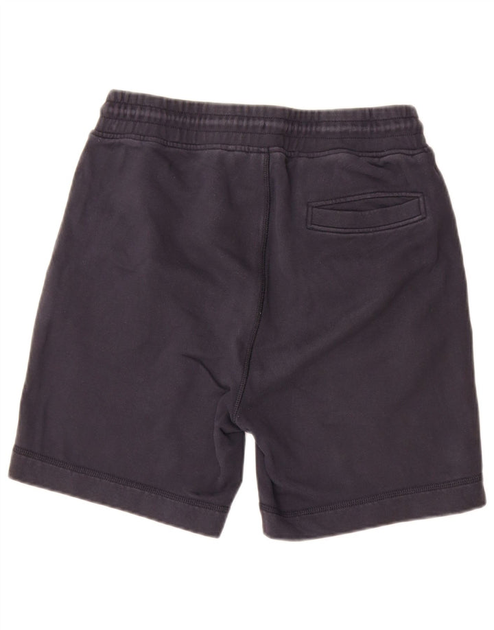 Hugo Boss Short de sport en coton bleu marine moyen