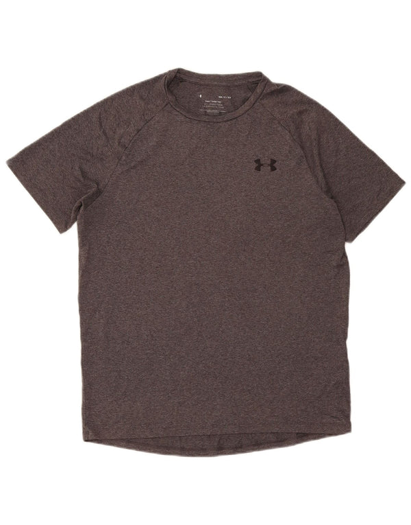 Under Armour T-Shirt Homme Petit Gris Moucheté Polyester