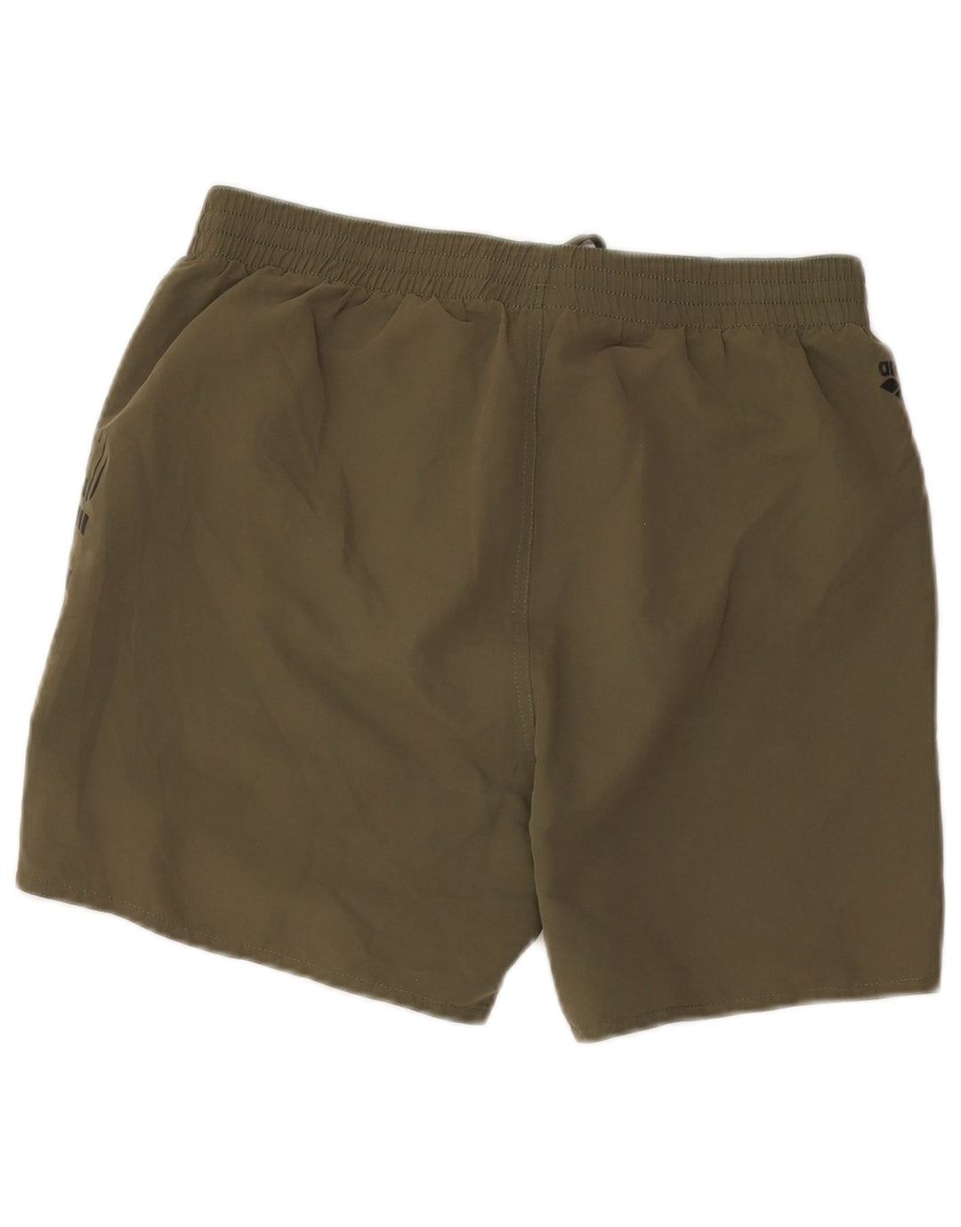 Arena Short de Sport Graphique Homme Kaki Moyen Polyester
