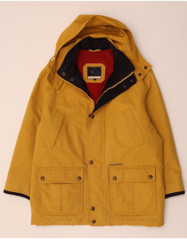 Paul & Shark Manteau coupe-vent à capuche Yachting pour homme UK 40 Large Jaune
