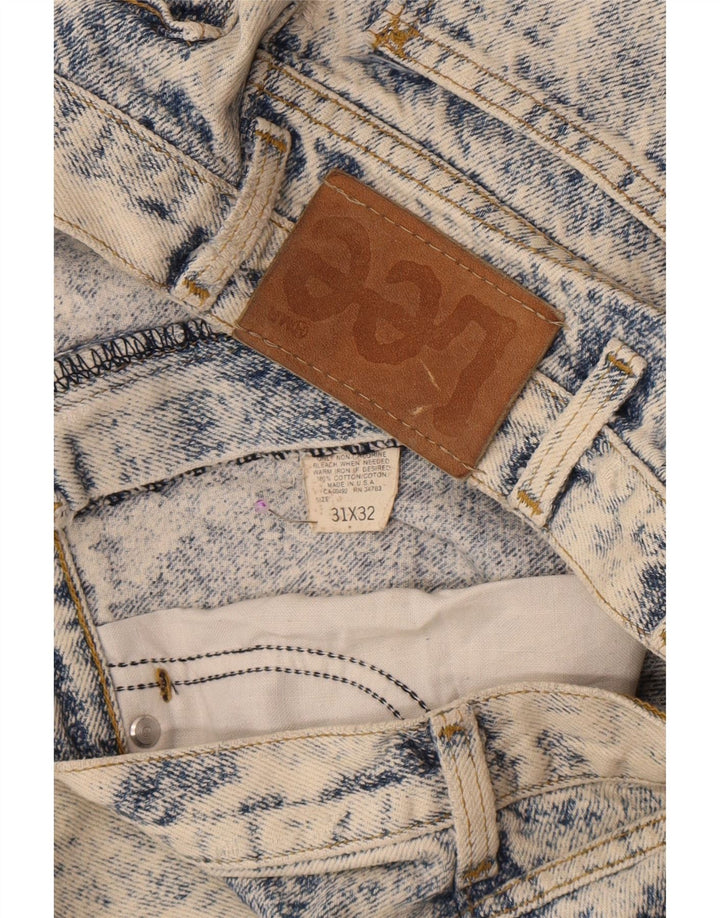 Lee Jean droit homme W31 L32 bleu coton