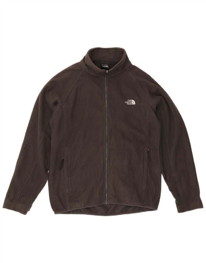 The North Face Veste polaire pour homme UK 36 Small Gris Polyester