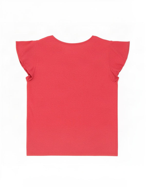 Massimo Dutti T-shirt pour femme UK 6 XS Rose