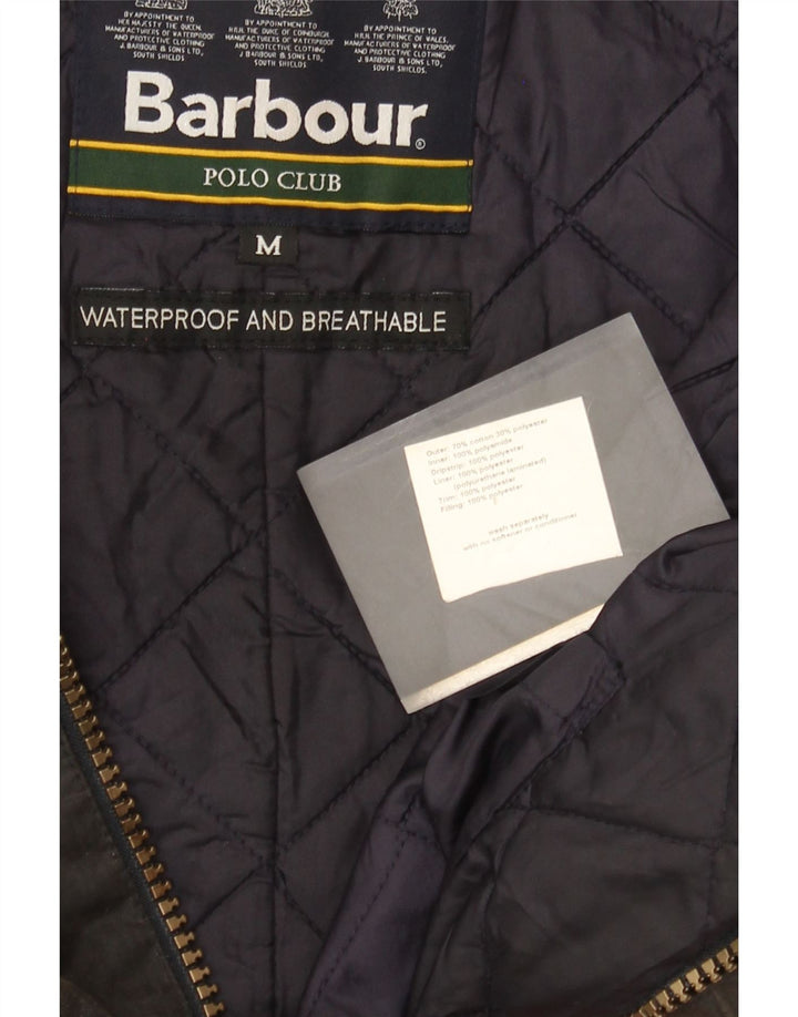 Barbour Veste en coton ciré pour homme UK 38 Gris moyen Coton classique