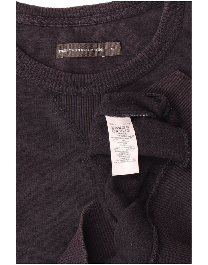 French Connection Sweat-Shirt Homme Bleu Marine Petit Coton