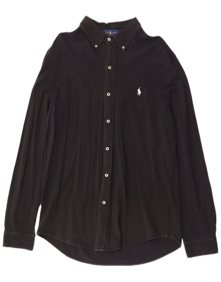 Ralph Lauren Chemise Homme Grand Coton Noir
