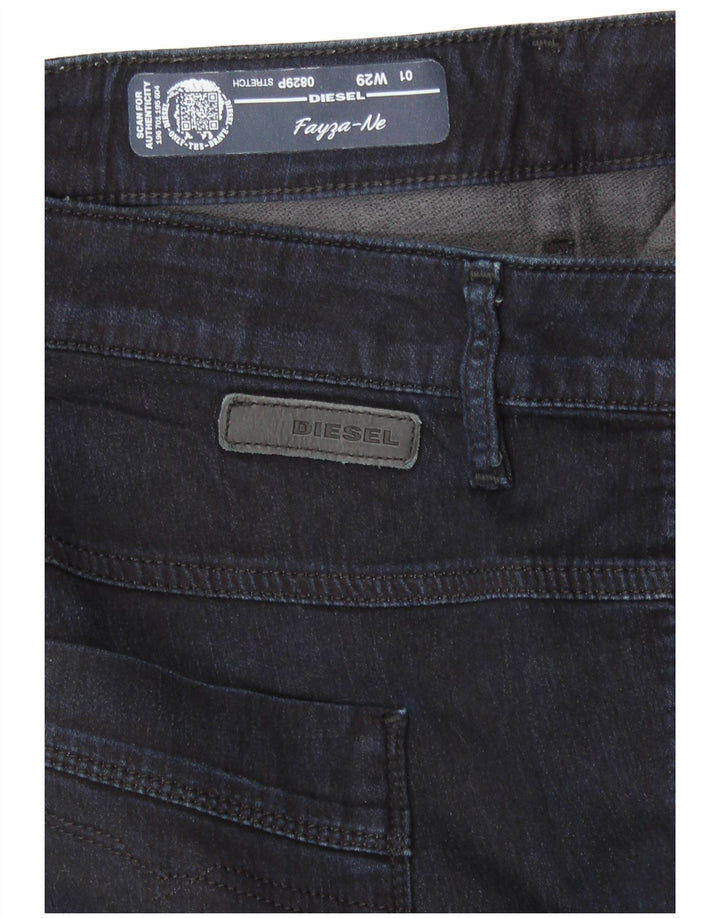 DIESEL Femme Fayza Jean Skinny W29 L26 Bleu Marine Coton