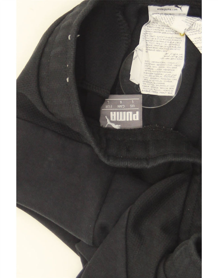 PUMA Pantalon de survêtement pour hommes Large Noir Coton