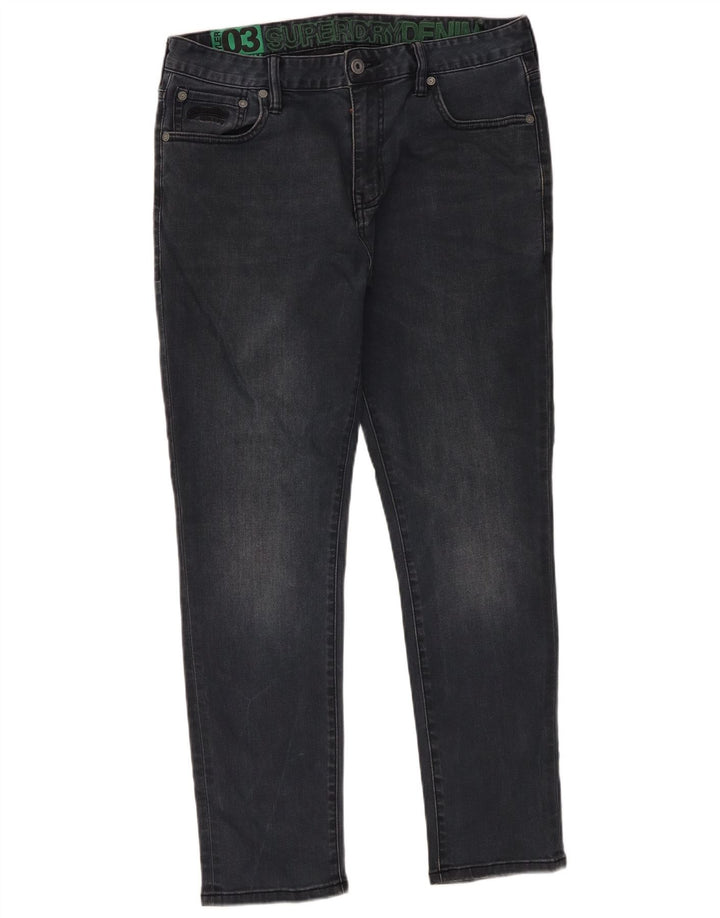Superdry Jean Slim W34 L27 Homme Noir Coton