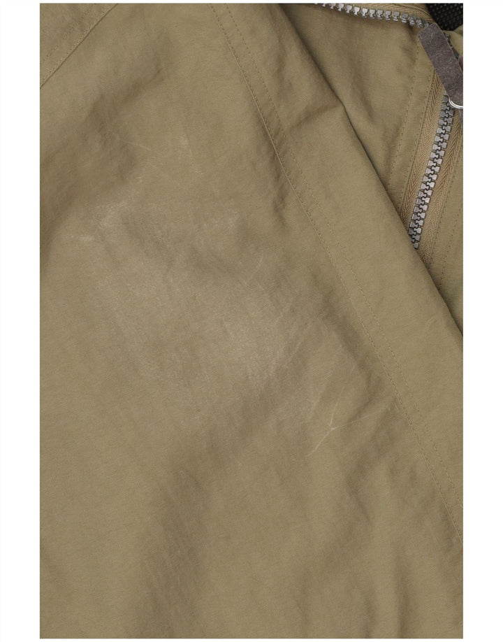 DIADORA Veste de pluie à capuche coupe ample pour homme UK 38 Kaki moyen Polyamide