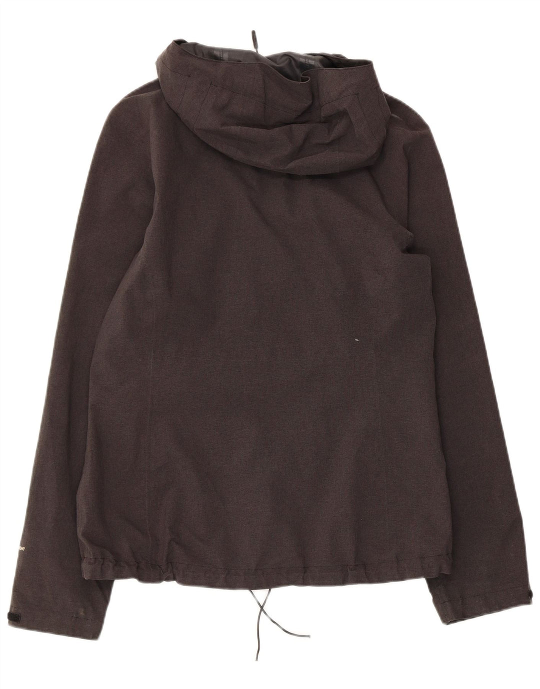 THE NORTH FACE Veste de pluie à capuche pour femme UK 14 Gris moyen Polyester