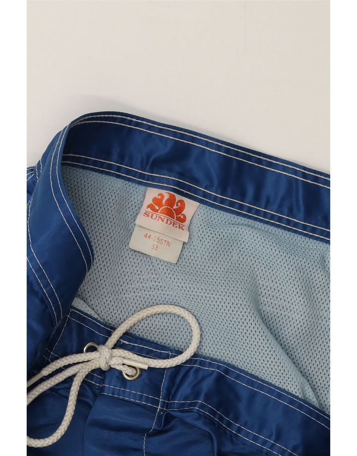 Sundek Short de Bain Homme Nylon Bleu Moyen