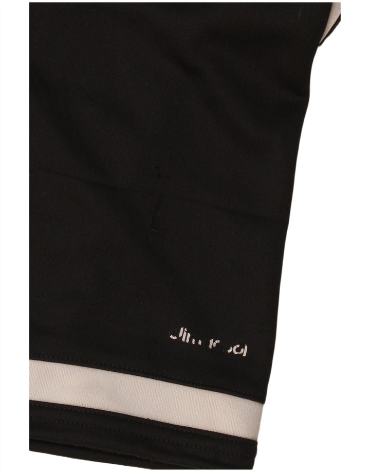 ADIDAS Mens Climacool Zip Neck Pullover Tracksuit Top Small Black