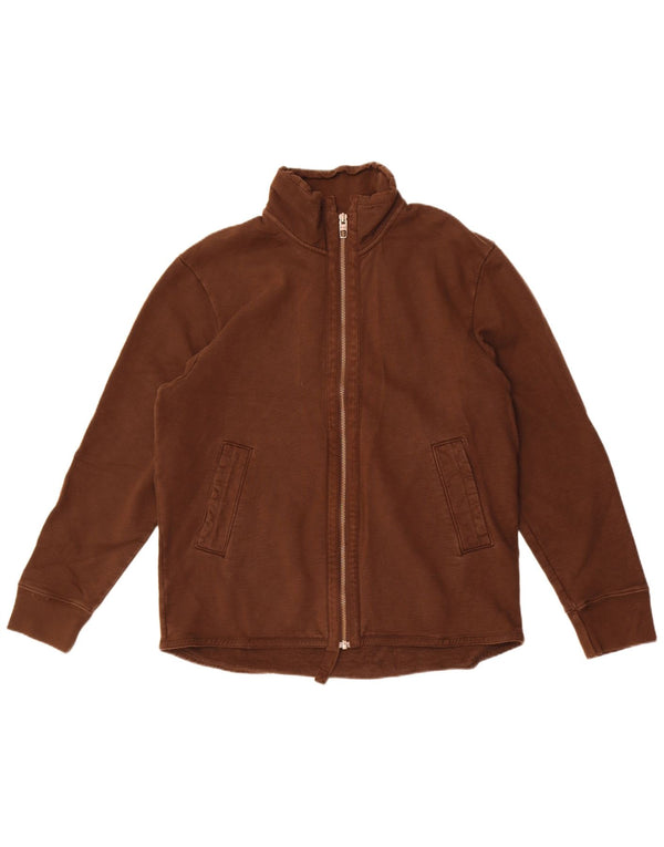 Gap Veste de Survêtement Homme Large Marron Coton