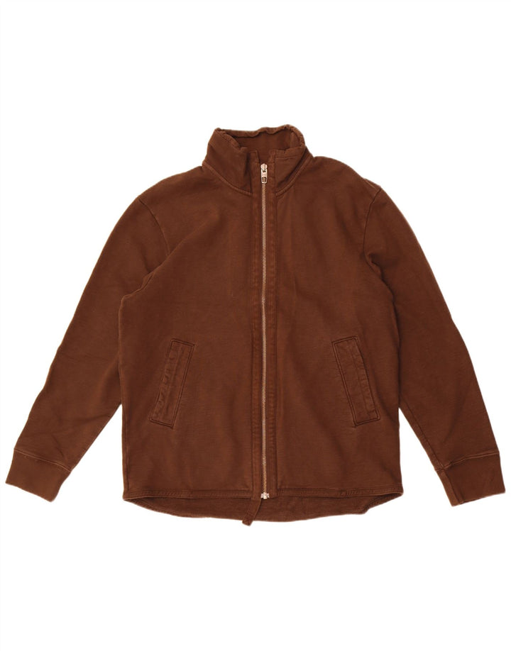 Gap Veste de Survêtement Homme Large Marron Coton