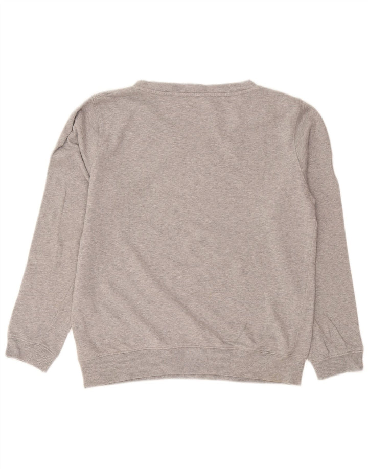 Diesel Sweat-shirt graphique pour homme en coton gris Small