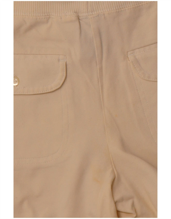 NIKE Womens Sport Shorts UK 10/12 Medium  Beige