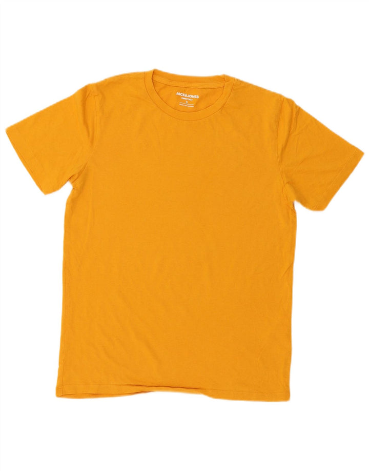 Jack & Jones T-Shirt Homme Petit Haut Jaune Coton