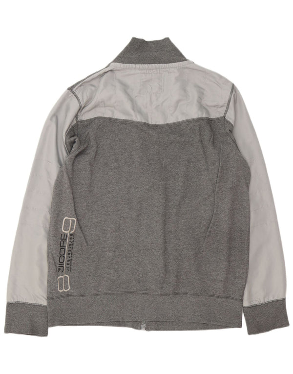 Jack & Jones Veste de Survêtement Graphique Homme XL Gris Colorblock Coton