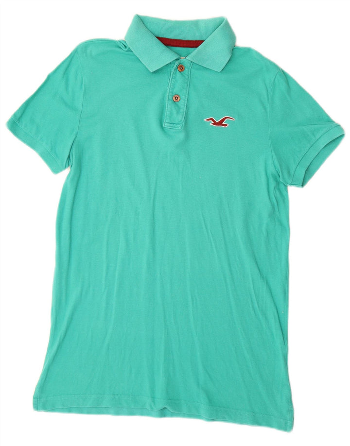 Hollister Polo Homme Petit Turquoise