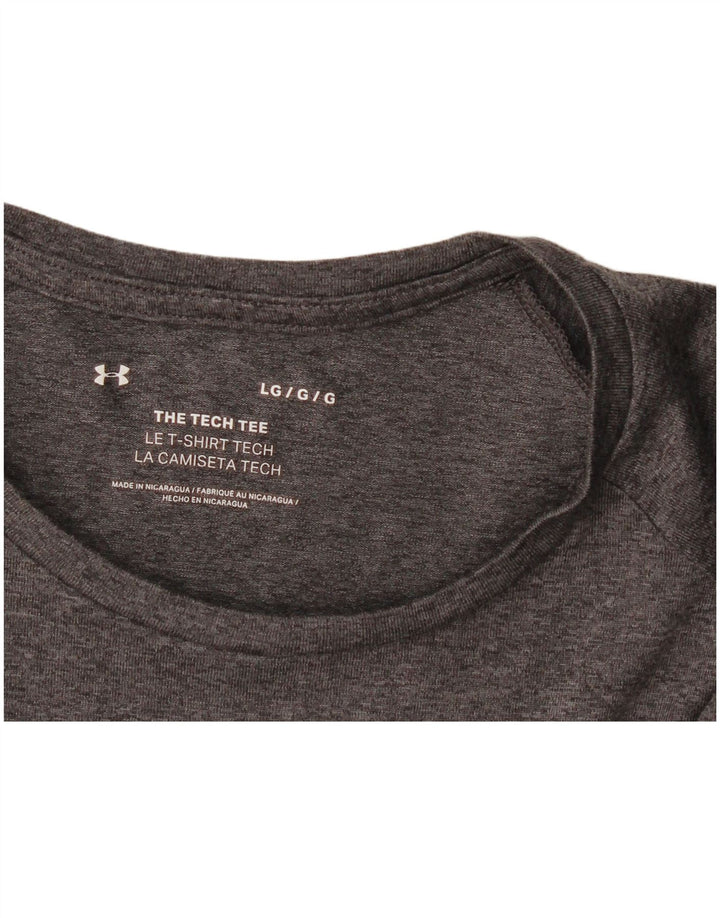 Under Armour T-Shirt Homme Haut Large Gris Moucheté
