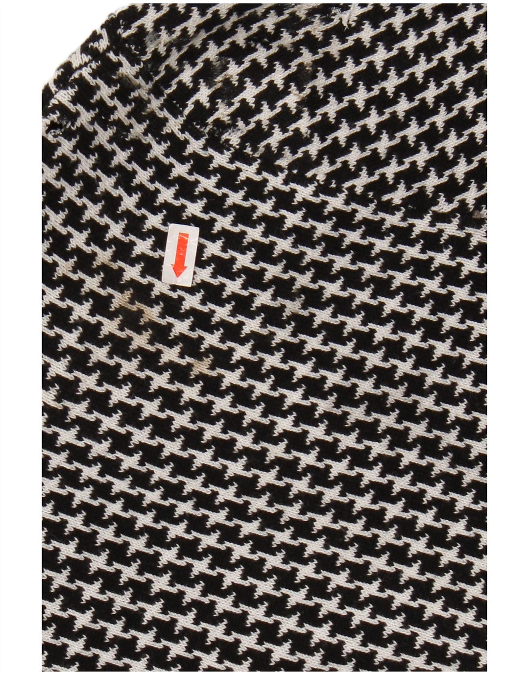 CHAPS Veste blazer en tricot à 3 boutons pour femme UK 12 pied-de-poule noir moyen