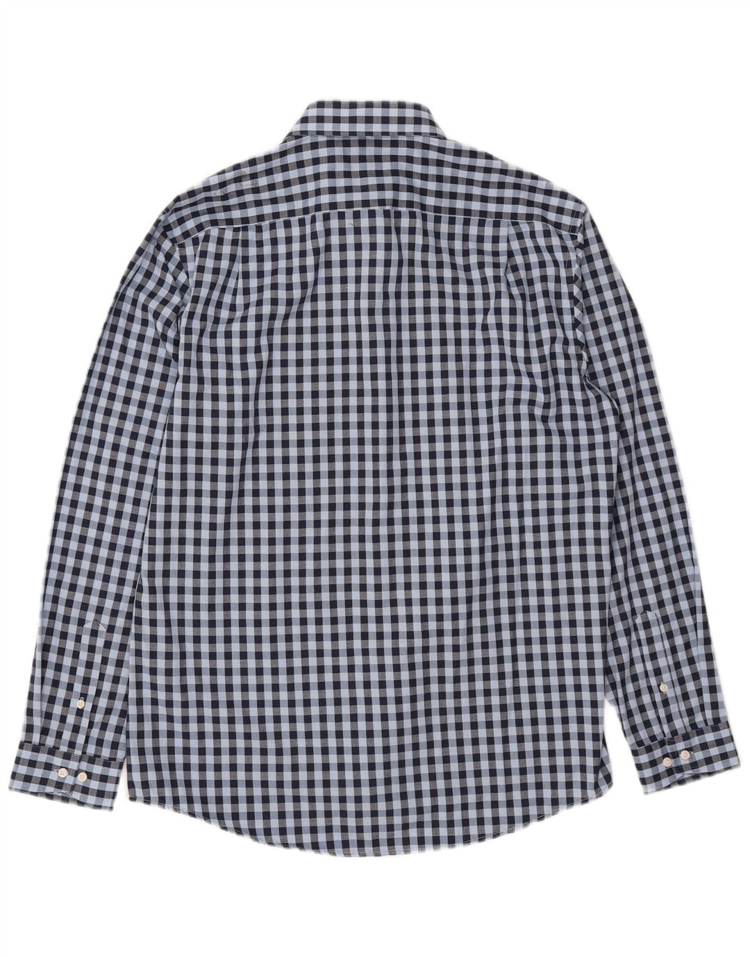 Ben Sherman Chemise Homme Taille 16 1/2 Grand Coton Vichy Bleu