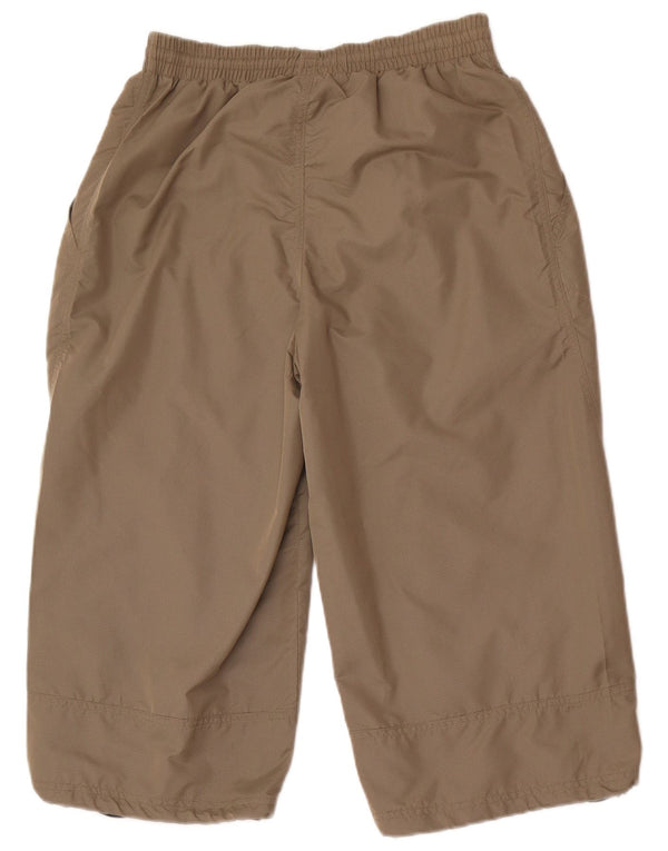 Reebok Pantalon de Survêtement Capri Homme Kaki Nylon