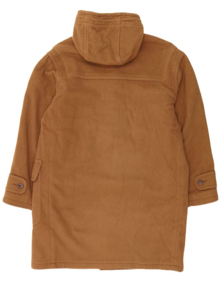 L.L.Bean Duffle Coat à capuche pour homme UK 38 laine beige moyen