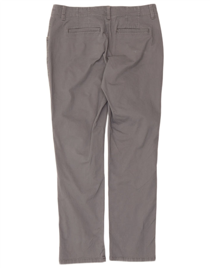 Lee Pantalon Chino Droit Femme US 10 Large W34 L30 Coton Gris