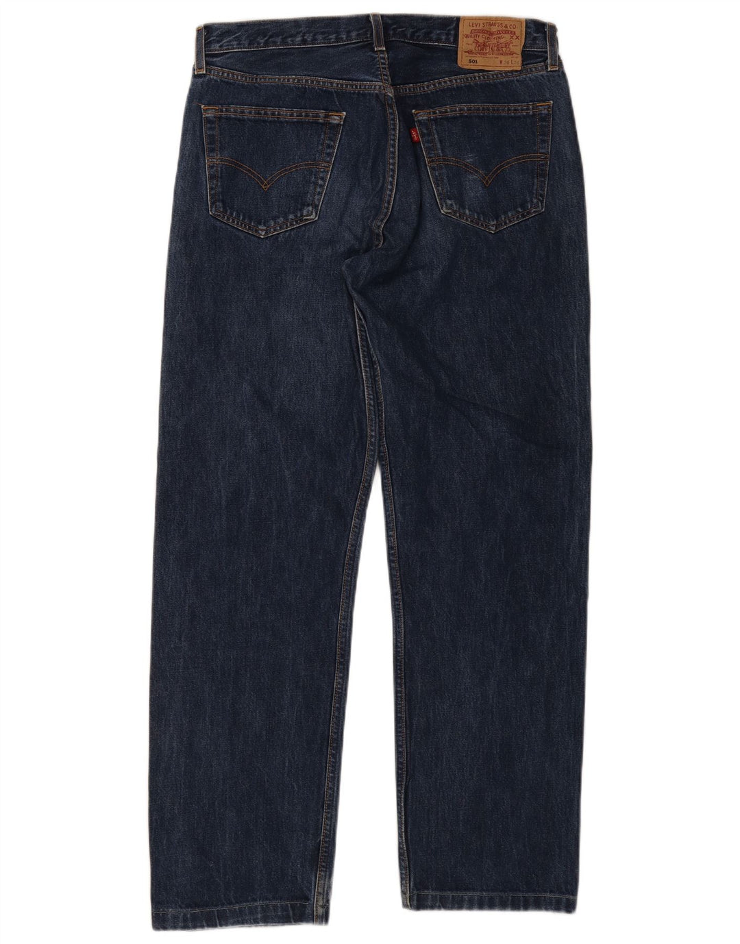 Levi's Jean Droit 501 Homme Bleu W36 L32 Coton
