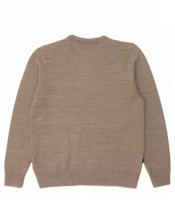 Fila Pull Col Rond Homme Gris Moyen Moucheté