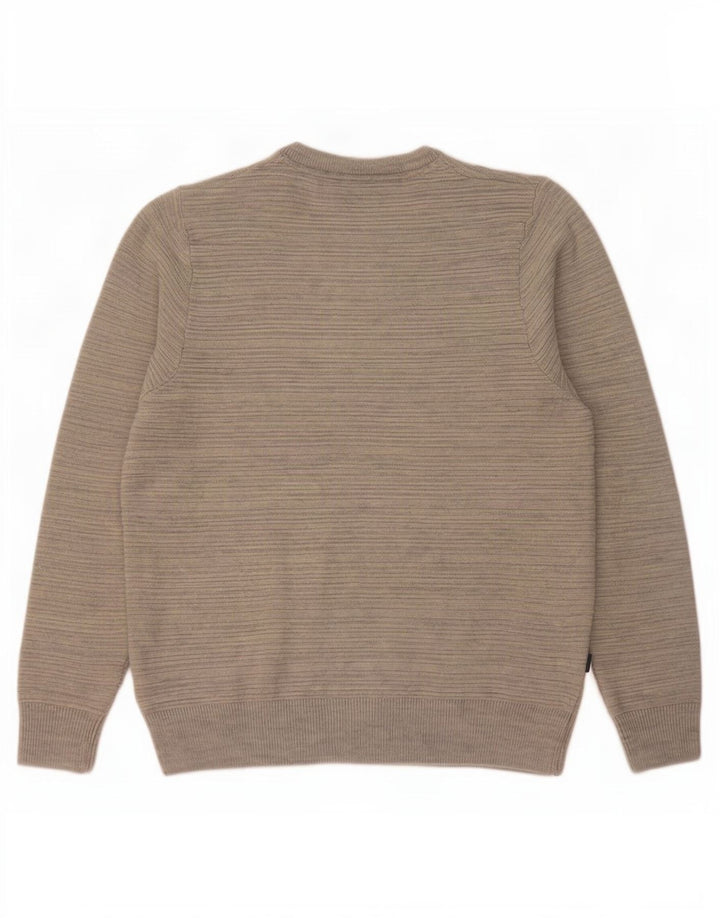 Fila Pull Col Rond Homme Gris Moyen Moucheté