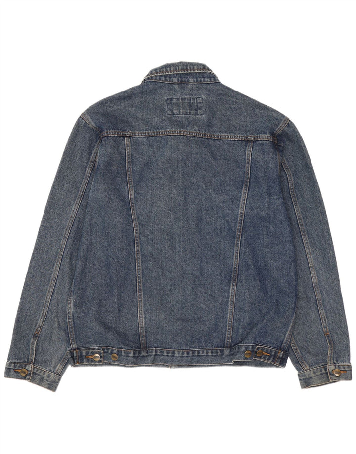 Jeaxxs Veste en Jean Homme UK 38/40 Bleu Moyen Coton