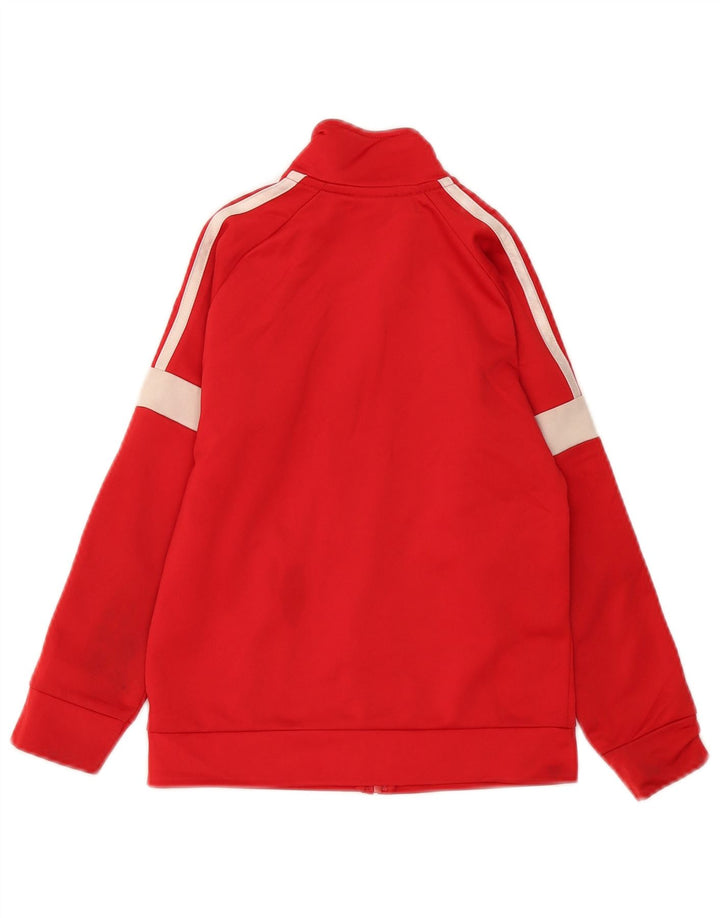 Adidas Veste de survêtement pour garçon 6-7 ans Rouge Colourblock