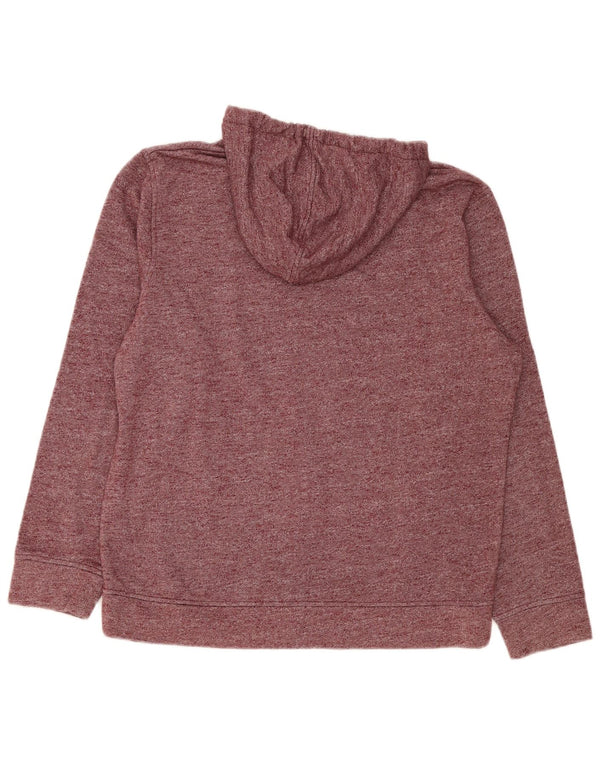 Jack & Jones Pull à capuche graphique XL pour homme en polyester moucheté bordeaux