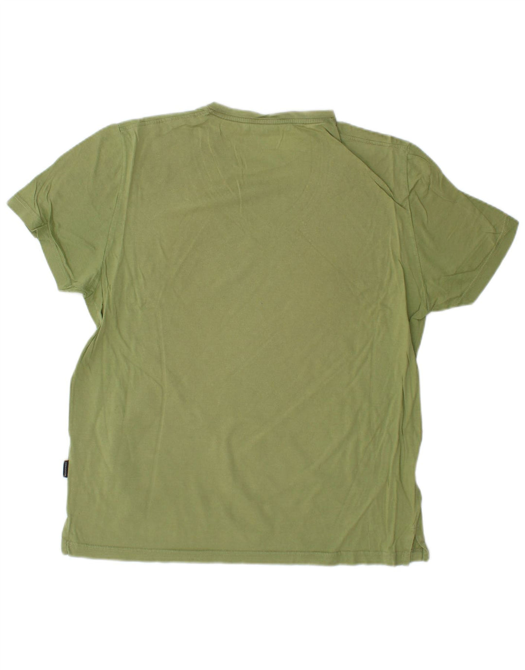 AQUASCUTUM T-Shirt Femme Top UK 14 Coton Vert Moyen