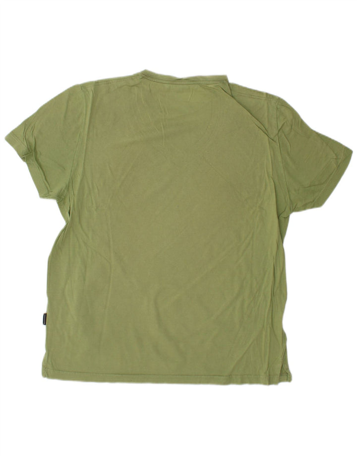 AQUASCUTUM T-Shirt Femme Top UK 14 Coton Vert Moyen