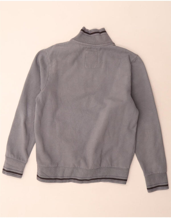 Rifle Mens Graphic Survêtement Top Veste Grand Gris Polyester