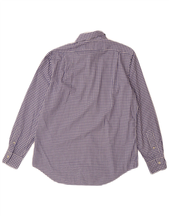 Polo Ralph Lauren Chemise Homme Bleu Moyen Vichy Coton