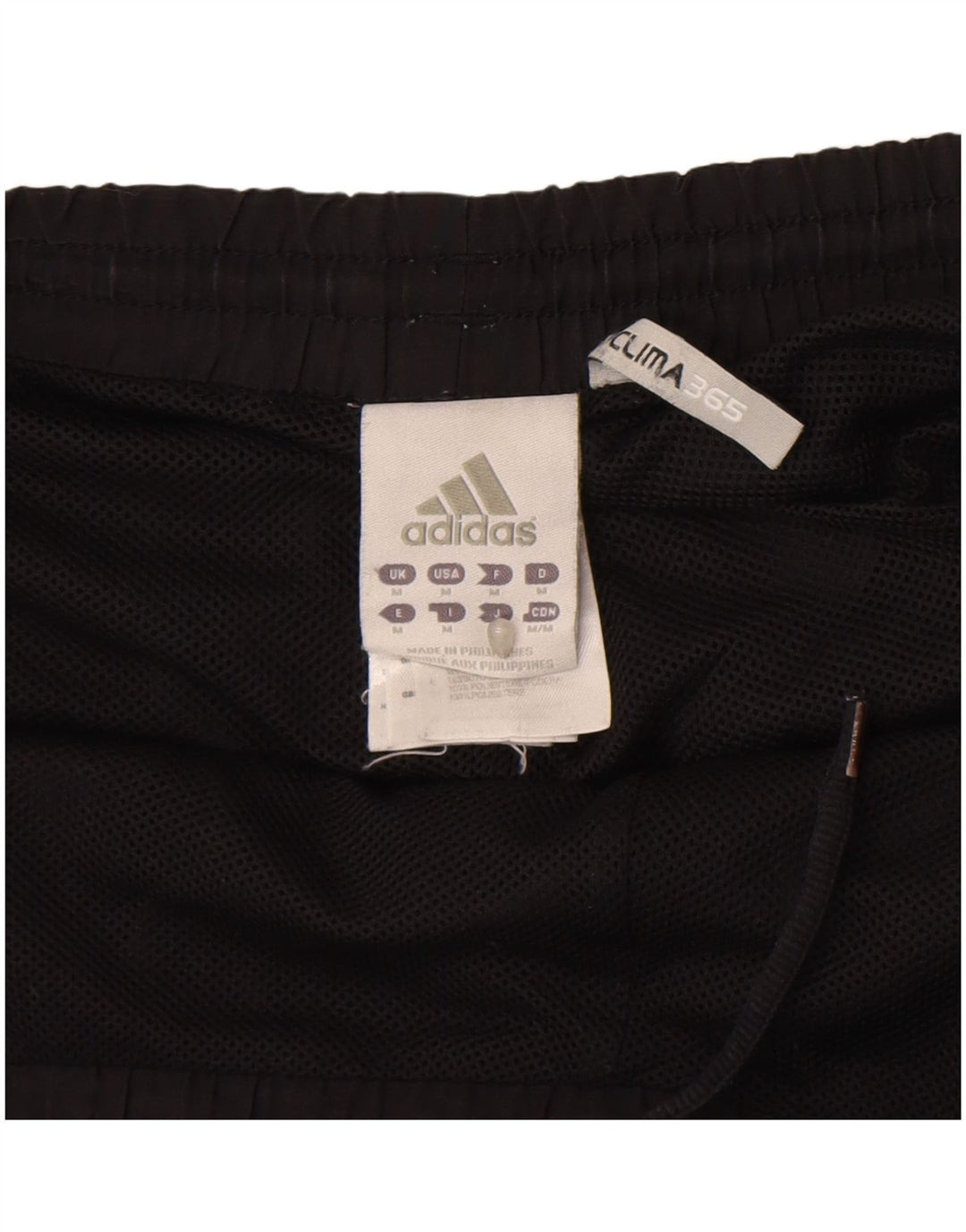 Adidas Short de Sport Clima 365 Homme Noir Moyen Polyester Colorblock