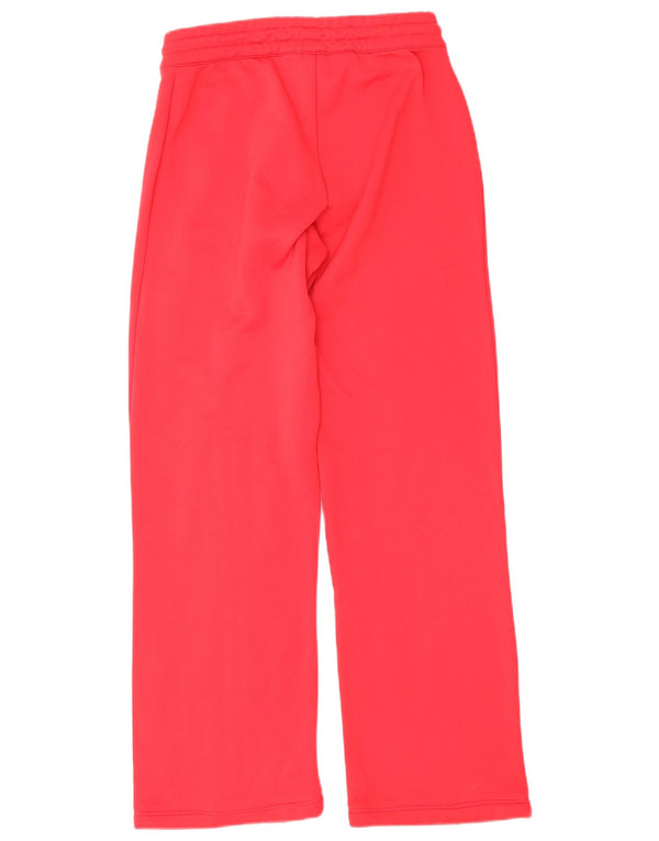 Adidas Pantalon de survêtement pour femme UK 12 Rouge moyen Polyester
