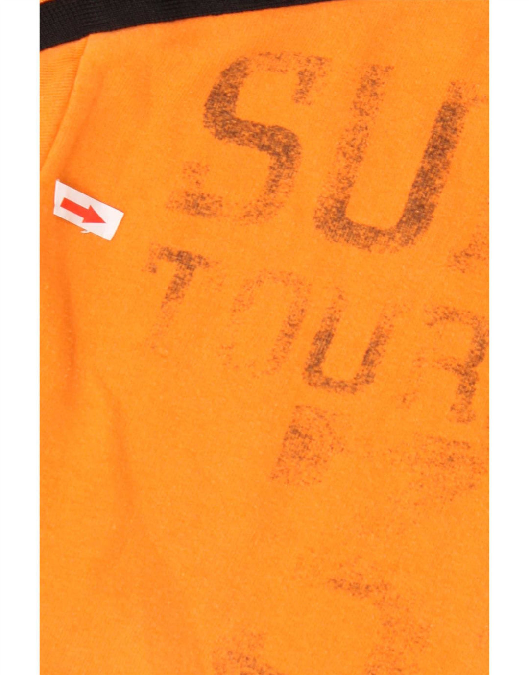 Lee Veste de survêtement graphique pour femme UK 14 Orange moyen Colourblock