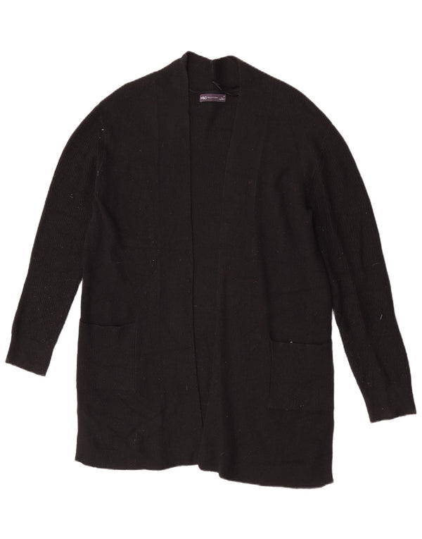 Marks & Spencer Pull cardigan ouvert long pour femme UK 12 Noir moyen