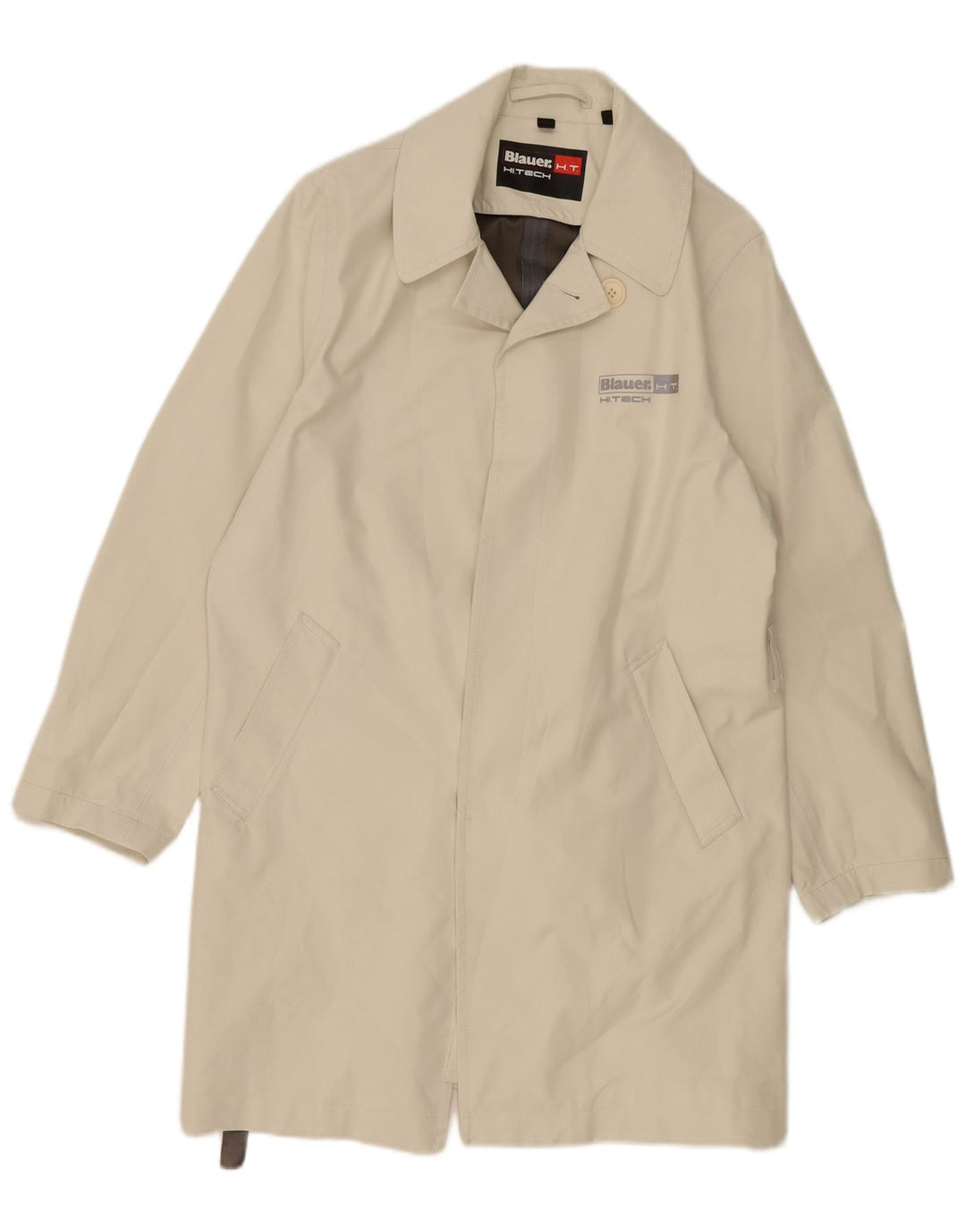 Blauer Manteau pour homme UK 40 Large Blanc cassé