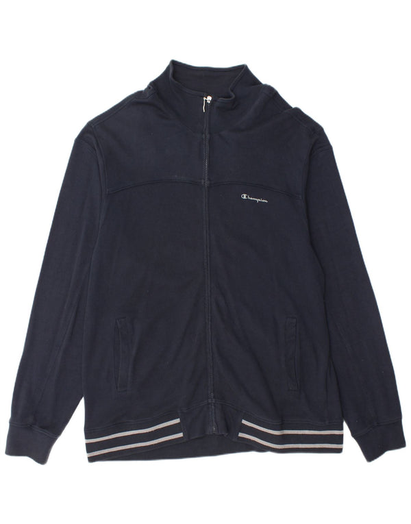 Champion Veste de Survêtement Homme XL Bleu Marine Coton