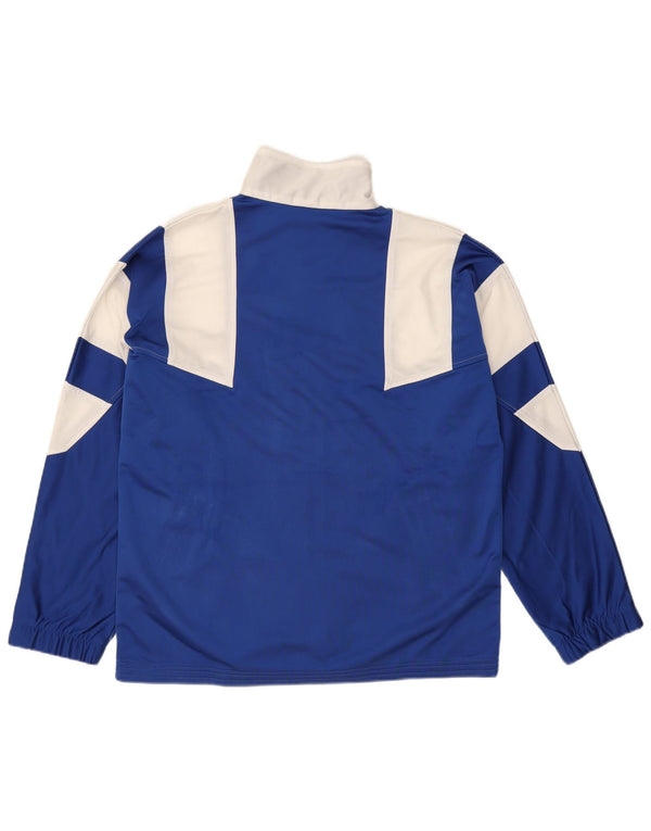 Brugi Veste de Survêtement Homme Bleu Moyen Polyester Colorblock
